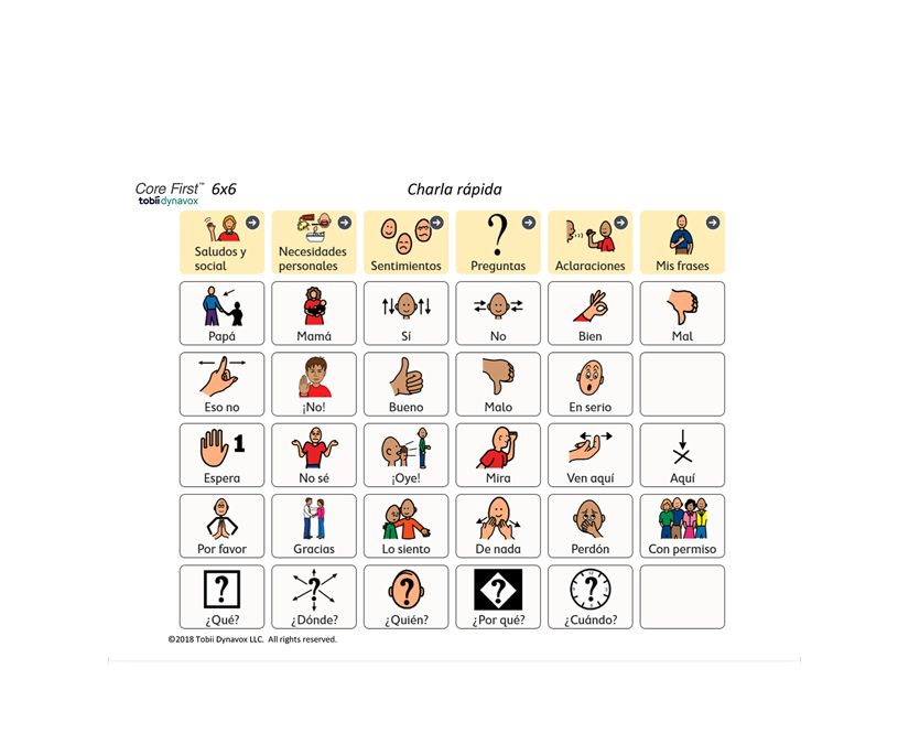 Cuadernos de comunicación Core First, 6x6