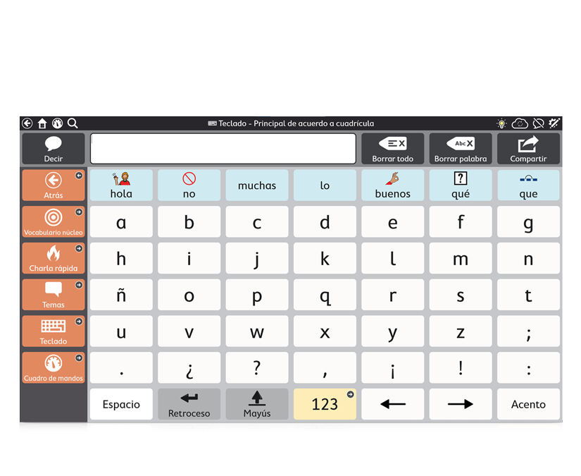 TD Snap teclado