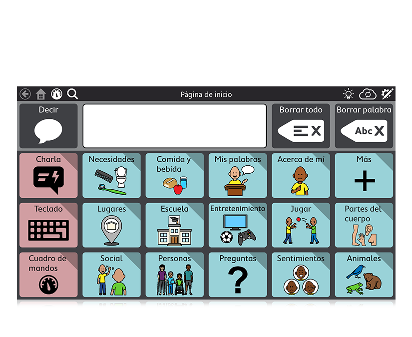 Tobii Dynavox TD Snap Conjunto de Páginas Express