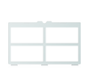 Grilla para Tobii Dynavox I-13 2x2 (Para vocabulario en TD Snap)