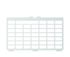 Grilla para Tobii Dynavox I-13 6x6 (Para vocabulario en TD Snap) 7x7 Total