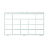 Grilla para Tobii Dynavox I-16 3x4 (Para vocabulario en TD Snap) 4x5 Total