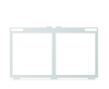 Grilla para Tobii Dynavox I-16 1x2 (Para TD Snap con menú)