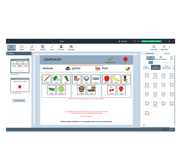 Boardmaker Sort Boardmaker 7 - Tobii Dynavox ES