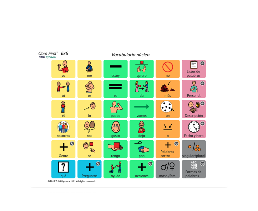 Cuadernos de comunicación Core First, 6x6