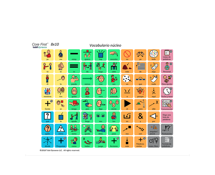 Cuadernos de comunicación Core First, 8x10