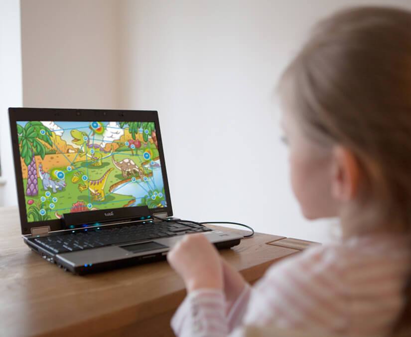 Mapa de calor en una imagen en Gaze Viewer de Tobii Dynavox