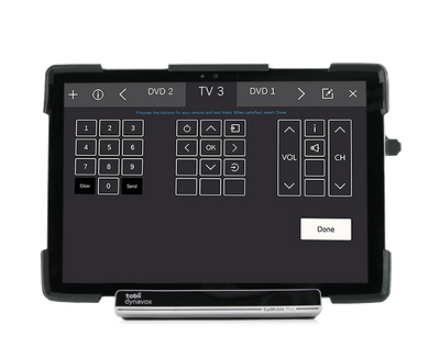 Tobii Dynavox Windows Control environmental controls feature