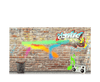Captura de pantalla del software Magic Eye FX con juego Graffiti